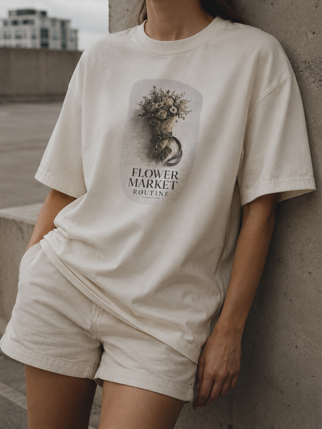 Flower Market Routine Tee